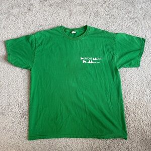 2013 Depeche Mode “Delta Machine” Tour Crew T-Shirt XL – Rare Green Alstyle Tee
